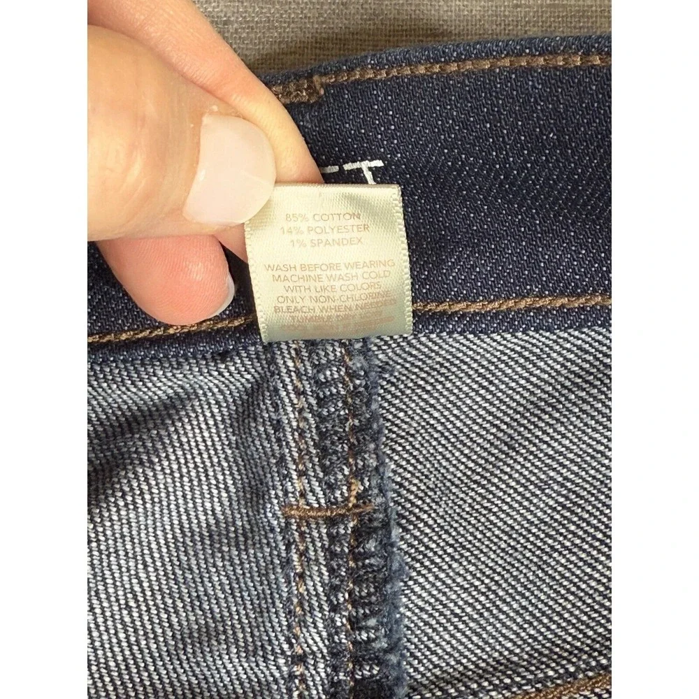 LOFT Ann Taylor Womens Jeans Size 6‎ Modern Skinny Dark Wash Denim Casual Work